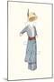 Paper Doll Outfit from 1910s-null-Mounted Art Print