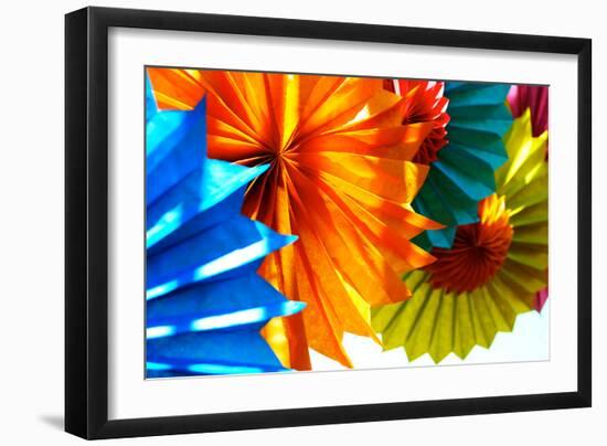 Paper Flowers-Gail Peck-Framed Photographic Print