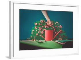 Paper Garden-Dina Belenko-Framed Photographic Print