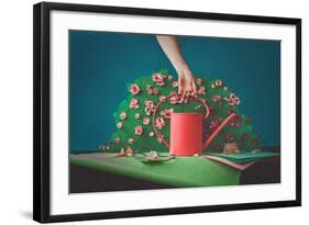 Paper Garden-Dina Belenko-Framed Photographic Print