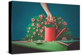 Paper Garden-Dina Belenko-Stretched Canvas