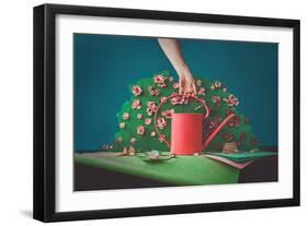 Paper Garden-Dina Belenko-Framed Photographic Print