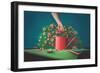 Paper Garden-Dina Belenko-Framed Photographic Print