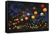 Paper Lanterns at Jangchung Park-Paul Souders-Framed Stretched Canvas