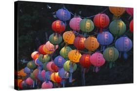 Paper Lanterns at Jangchung Park-null-Stretched Canvas