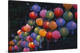 Paper Lanterns at Jangchung Park-null-Stretched Canvas