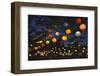 Paper Lanterns at Jangchung Park-Paul Souders-Framed Premium Photographic Print