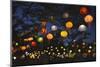 Paper Lanterns at Jangchung Park-Paul Souders-Mounted Premium Photographic Print