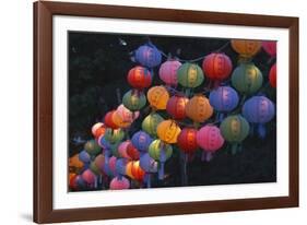 Paper Lanterns at Jangchung Park-null-Framed Photographic Print