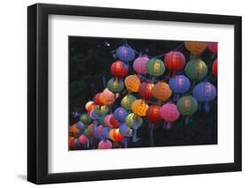 Paper Lanterns at Jangchung Park-null-Framed Photographic Print