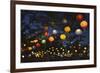 Paper Lanterns at Jangchung Park-Paul Souders-Framed Photographic Print