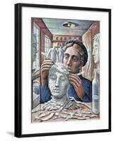 Paper Maketh Woman-PJ Crook-Framed Giclee Print