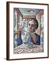 Paper Maketh Woman-PJ Crook-Framed Giclee Print