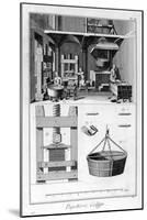 Paper Making, 1751-1777-null-Mounted Giclee Print
