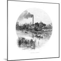 Paper Mill, Liverpool, New South Wales, Australia, 1886-Albert Henry Fullwood-Mounted Giclee Print