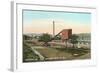 Paper Mill, Millinocket, Maine-null-Framed Art Print