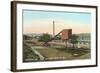 Paper Mill, Millinocket, Maine-null-Framed Art Print