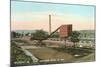 Paper Mill, Millinocket, Maine-null-Mounted Art Print