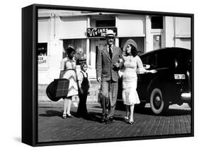 Paper Moon, A.J. Johnson, Tatum O'Neal, Ryan O'Neal, Madeline Kahn, 1973-null-Framed Stretched Canvas