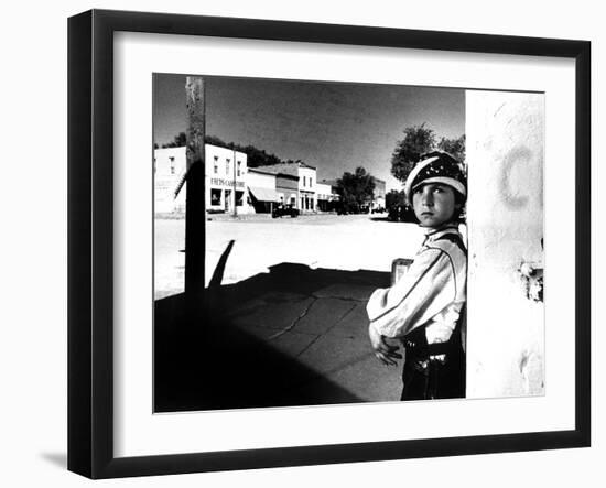 Paper Moon, Tatum O'Neal, 1973-null-Framed Photo