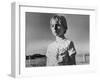 Paper Moon, Tatum O'Neal, 1973-null-Framed Photo