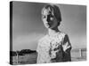 Paper Moon, Tatum O'Neal, 1973-null-Stretched Canvas