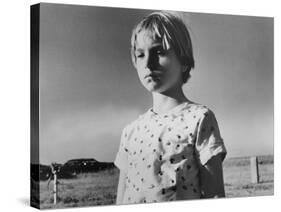 Paper Moon, Tatum O'Neal, 1973-null-Stretched Canvas