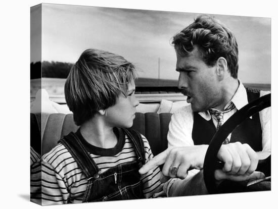 Paper Moon, Tatum O'Neal, Ryan O'Neal, 1973-null-Stretched Canvas