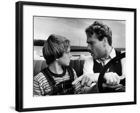 Paper Moon, Tatum O'Neal, Ryan O'Neal, 1973-null-Framed Photo