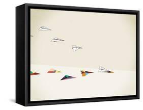 Paper Planes-Jason Ratliff-Framed Stretched Canvas