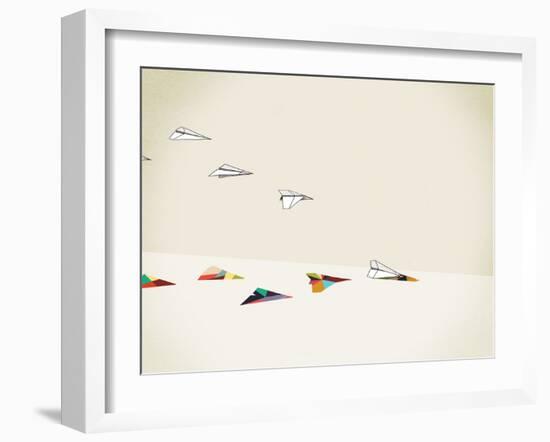 Paper Planes-Jason Ratliff-Framed Giclee Print