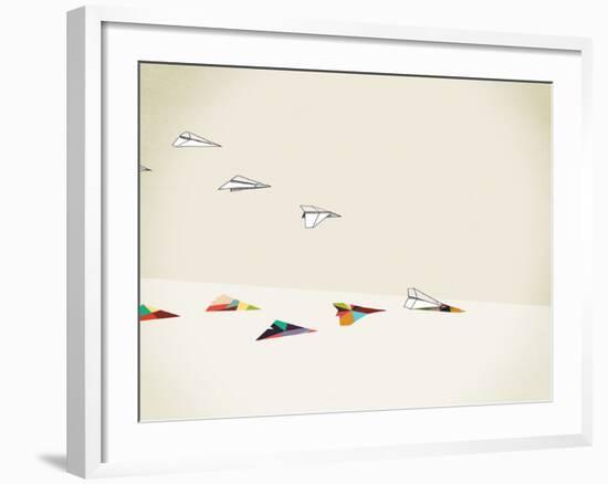 Paper Planes-Jason Ratliff-Framed Giclee Print