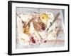 Paper Plate with Half-eaten Cake-Jo Kirchherr-Framed Photographic Print