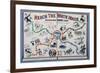 Paper Political Game-David J. Frent-Framed Giclee Print