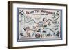 Paper Political Game-David J. Frent-Framed Giclee Print