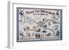 Paper Political Game-David J. Frent-Framed Giclee Print