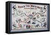 Paper Political Game-David J. Frent-Framed Stretched Canvas