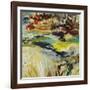 Paper White Ridge-Jodi Maas-Framed Giclee Print