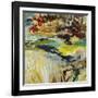 Paper White Ridge-Jodi Maas-Framed Giclee Print