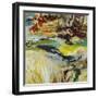 Paper White Ridge-Jodi Maas-Framed Giclee Print