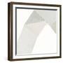 Paper Work I Neutral-Mike Schick-Framed Art Print