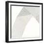 Paper Work I Neutral-Mike Schick-Framed Art Print