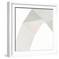 Paper Work I Neutral-Mike Schick-Framed Art Print