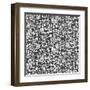 Paper Zodiac Graphite-Sharon Turner-Framed Art Print