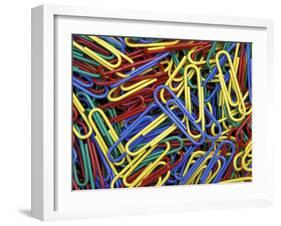 Paperclips, Washington, USA-null-Framed Photographic Print