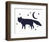 Papercut Friends - Fox-Kristine Hegre-Framed Art Print