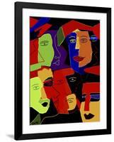 Paperheads-Diana Ong-Framed Giclee Print