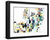 Papers No. 20-Erin McClusky Wheeler-Framed Art Print