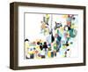 Papers No. 20-Erin McClusky Wheeler-Framed Art Print