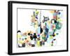 Papers No. 20-Erin McClusky Wheeler-Framed Art Print